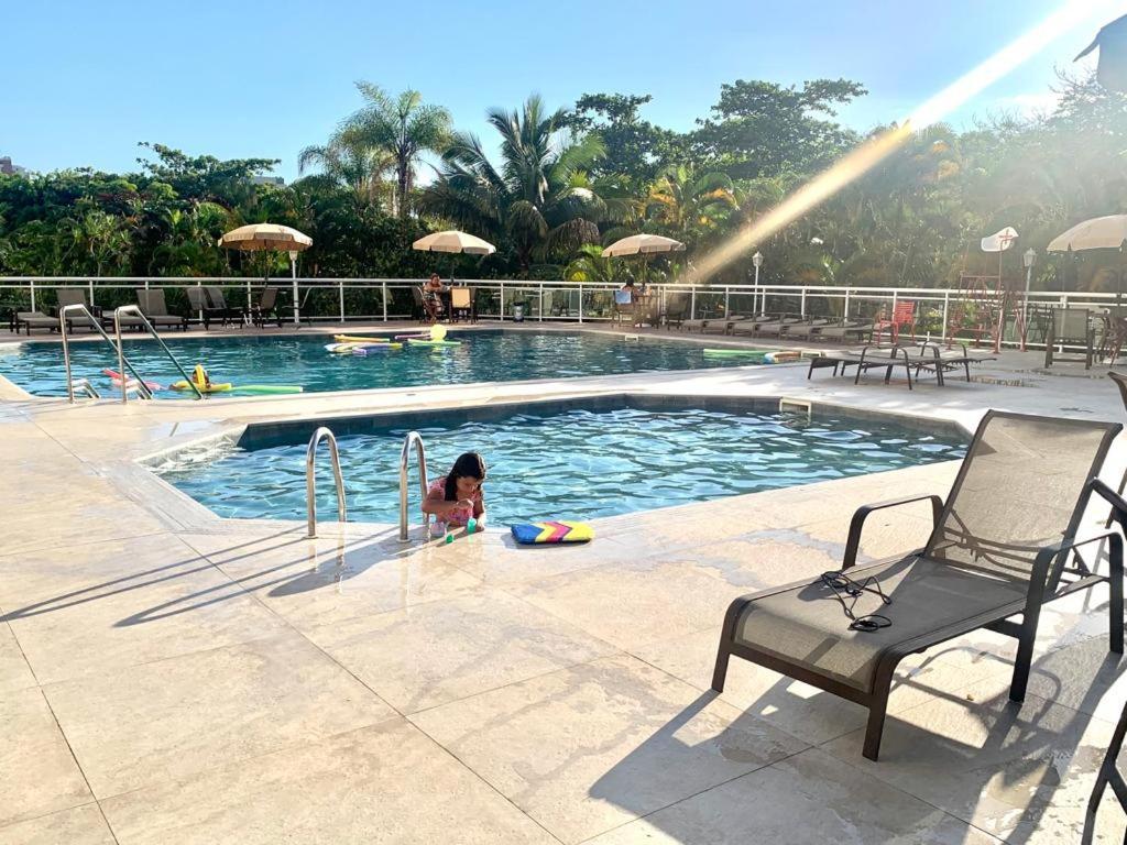 Otimo Apartamento 2 Qtos Barra Da Tijuca Vista Mar Apartment Rio de Janeiro Bagian luar foto